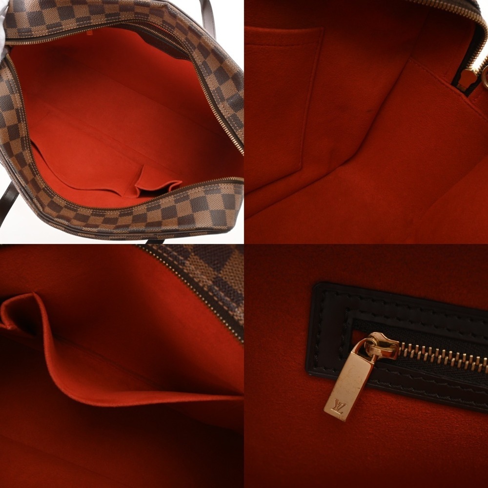 LOUIS VUITTON Authentic Brown Damier Canvas Shoulder Bag - Picture 10 of 11
